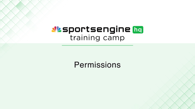 Permissions